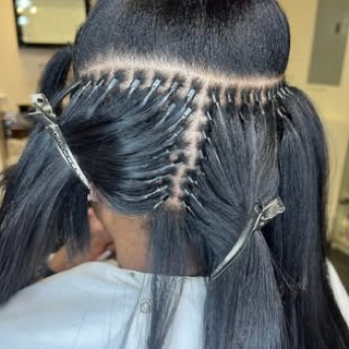 Extension work at The Hair Artistry